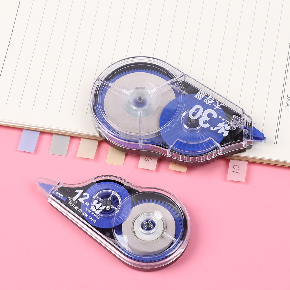 1PC 12/30m High-Capacity Correction Tape Useful Correction Band Student`s Correcting Tool School Office Stationery Supplies