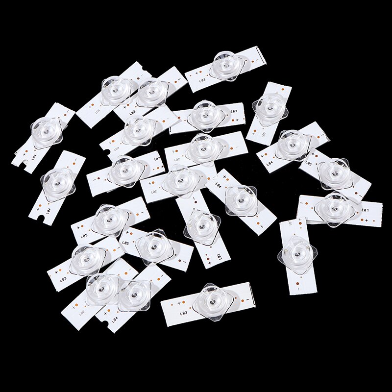 Perles de lampe de 3V 6V SMD avec le filtre optique de lentille pour l'outil de réparation de TV de LED de 32-65 pouces