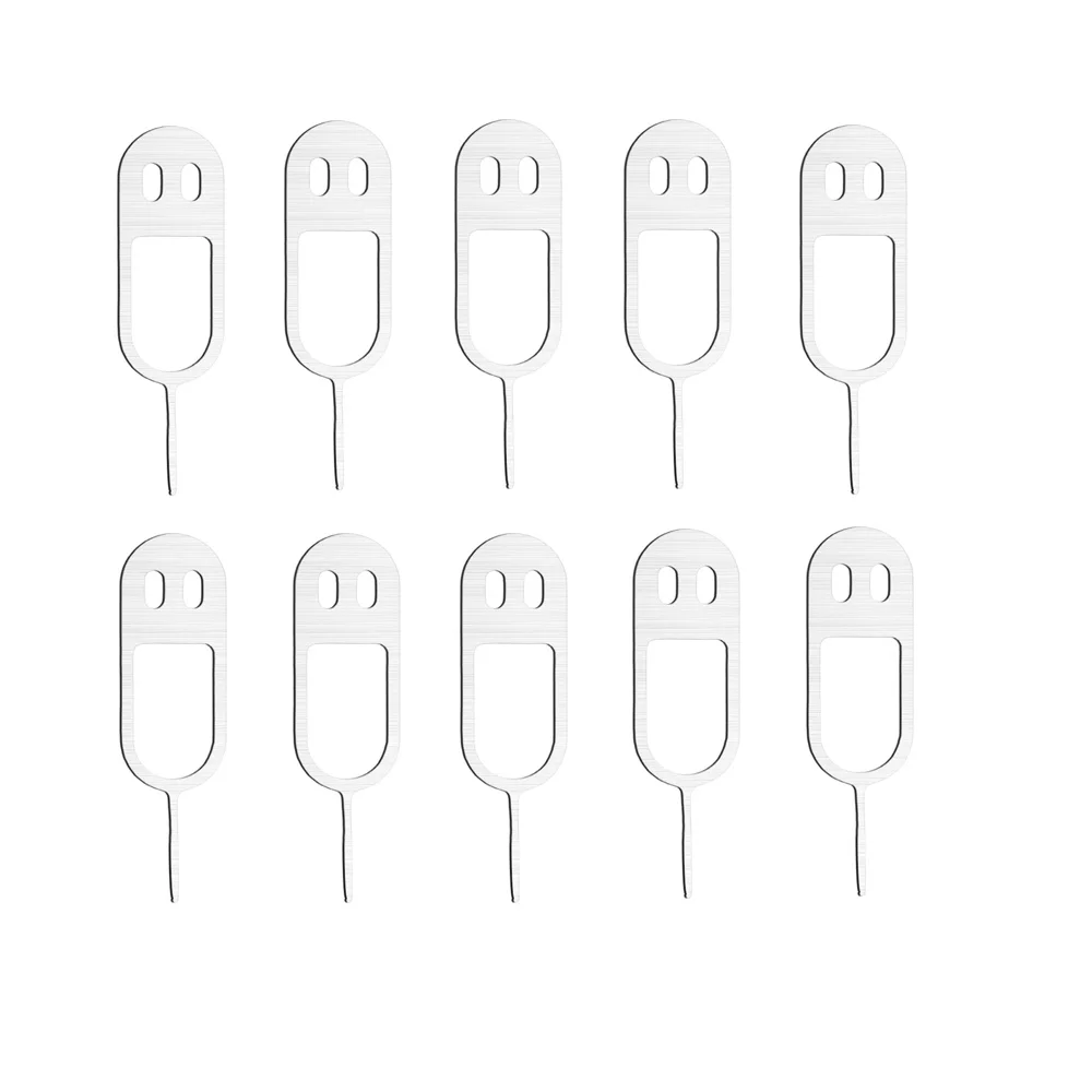 10-Stil-SIM-Karten-Entferner, praktischer Auswurfstift für SD-Karten, ultraleichter Karten-Stift, SIM-Karten-Tablett, Auswerfernadel für Smartphone: Blau