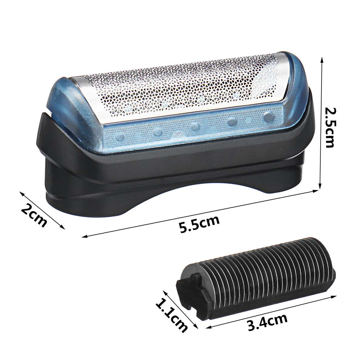 Lámina de afeitadora flotante reacondicionada para BRAUN 11B Series 5682/5683/5685, producto de baño, accesorio de afeitadora, lámina de repuesto