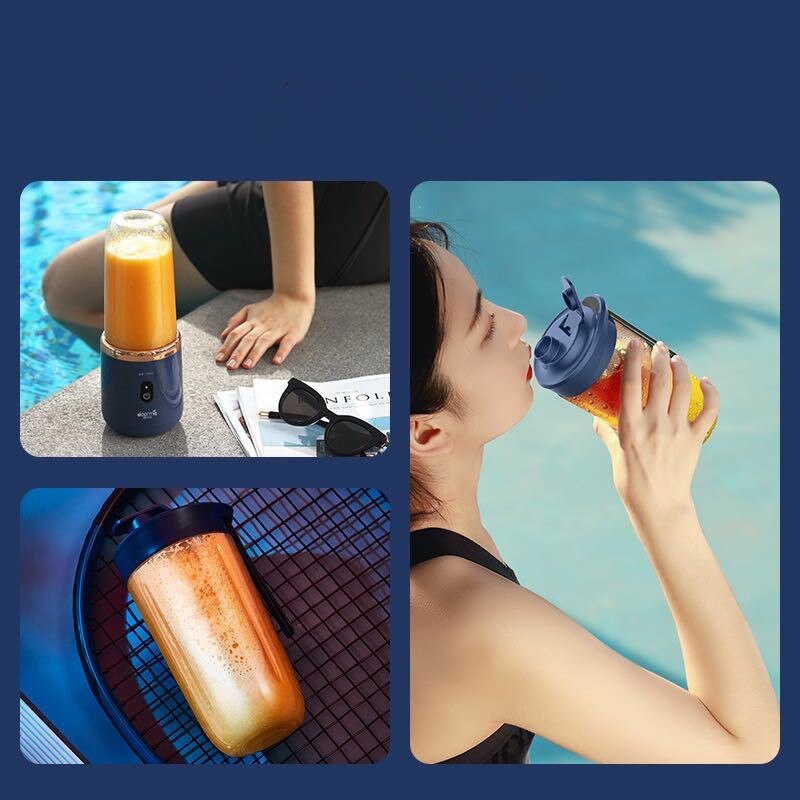 Xiaomi Deerma Tragbare Rührgerät 400ml Elektrische Entsafter Zitrone Orange Frucht Presse Drahtlose Rechargable 21000rpm Rührgerät