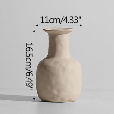 Bloemstuk Desktop Nordic Stijl Licht Luxe Kleine Keramische Vazen Decoratie Ornamenten Home Decoratie Accessoires: G
