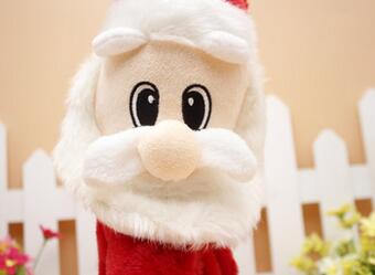 Jul elektriska jultomten leksaker dynamisk skakande musik elektrisk docka leksaker juldekorationer