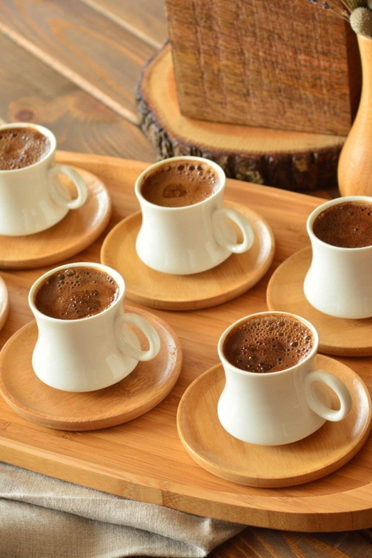 Mien Largi 6 Personality Bamboo Cup Pad
