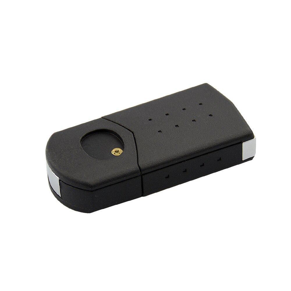 OkeyTech 2 Button Flip Folding Remote Car Key Shell Replacement Cover Case Fob with Battery Holder For Mazda 3 5 6 M6 RX8 MX5