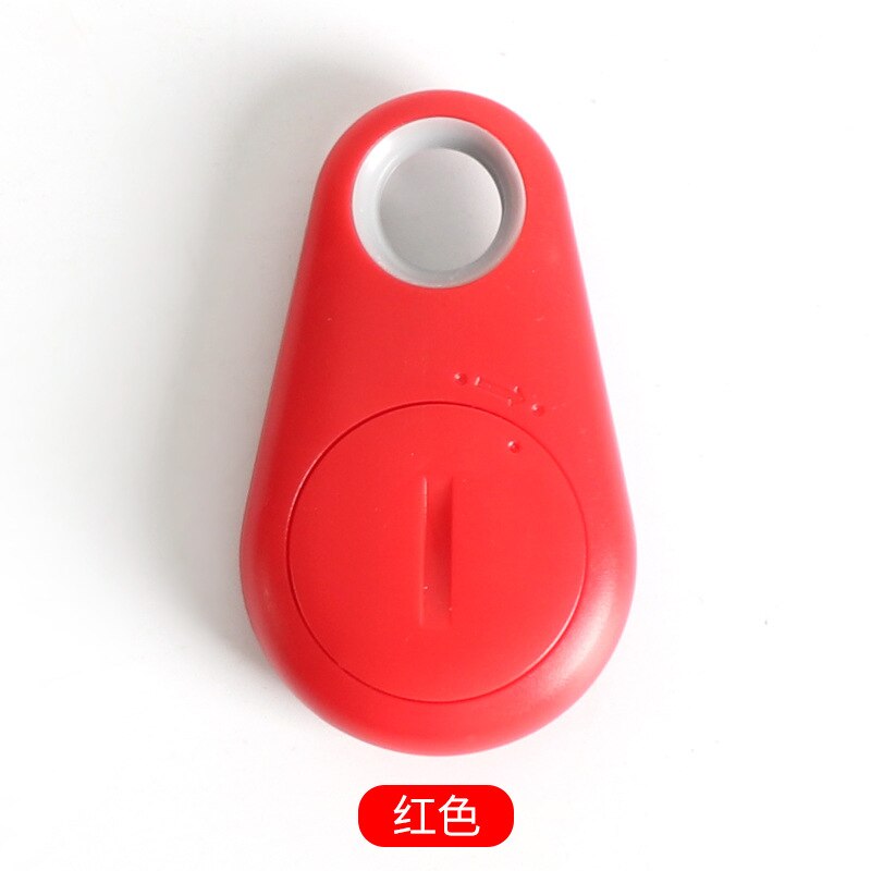 Bluetooth 4.0 Tracker Gps Locator Mini Tag Alarm Portemonnee Sleutel Hond Tracker Anti-Verloren Pocket Smart Tracker levert: Rood