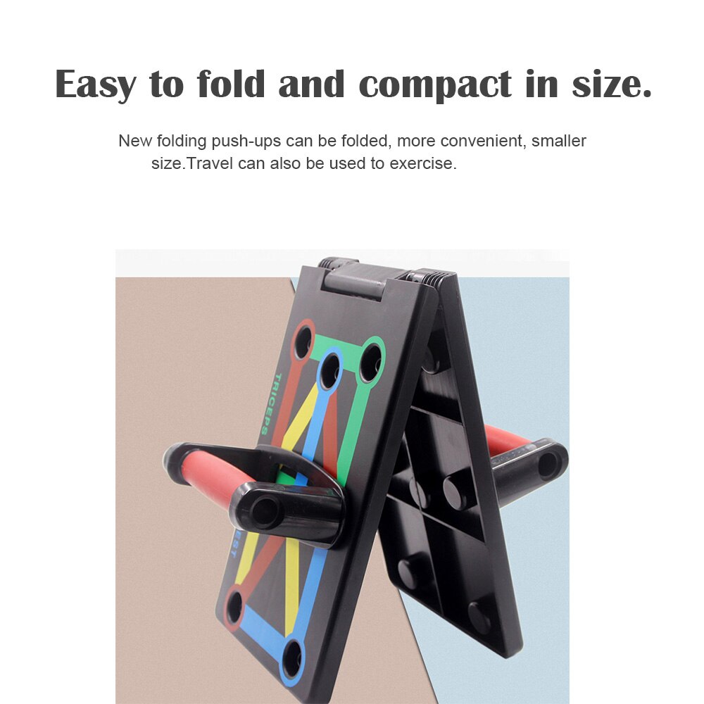 Push-up Rack Board 12 In 1 Body Building Fitness Exercise Tools Men Women Comprehensive Push-up Stands Body Building Equipment