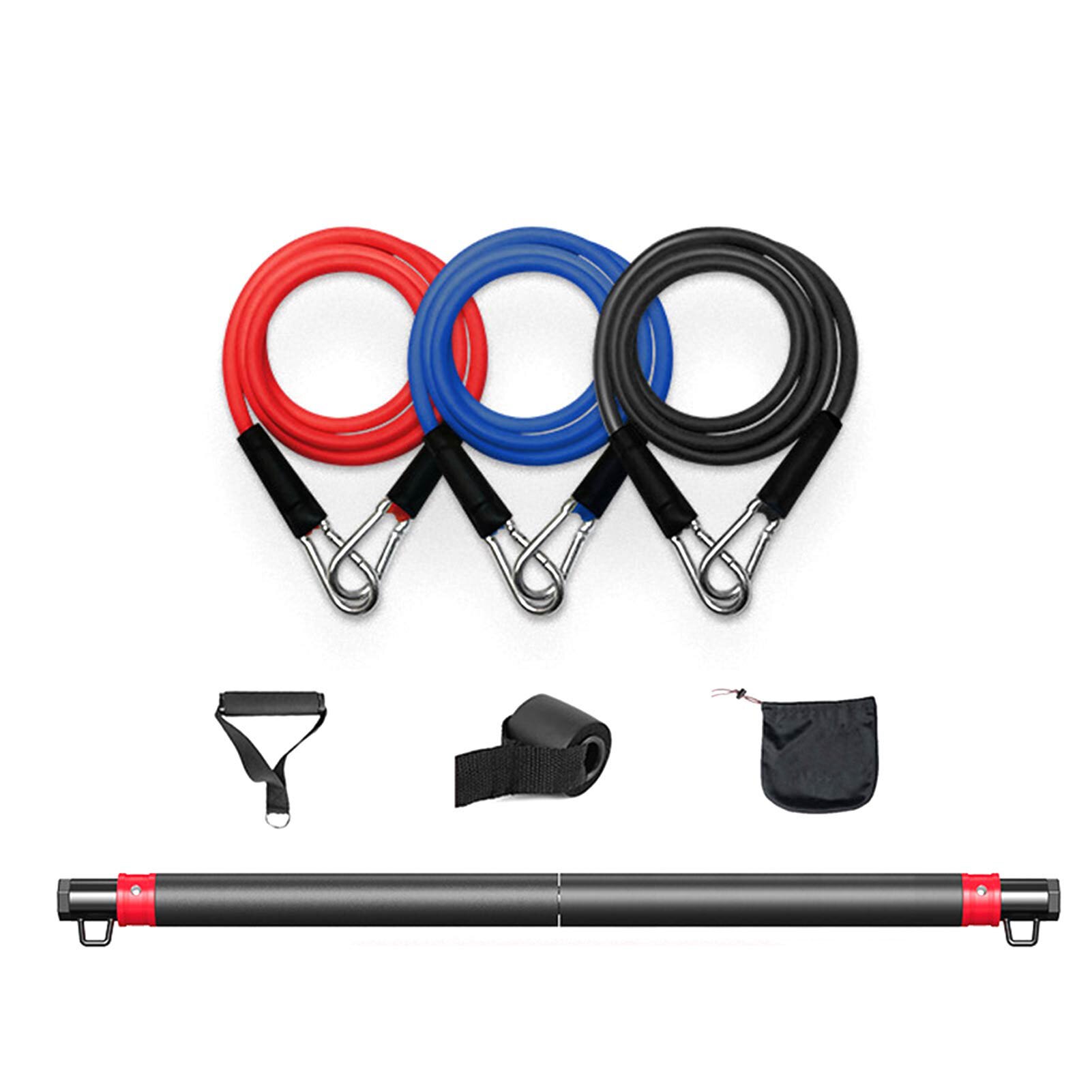 Jumping Strength Training Equipment T2 Elastic Resistance Bands Chest Muscle Training Adjustable Band Fitness Resistance Bands: 75pounds