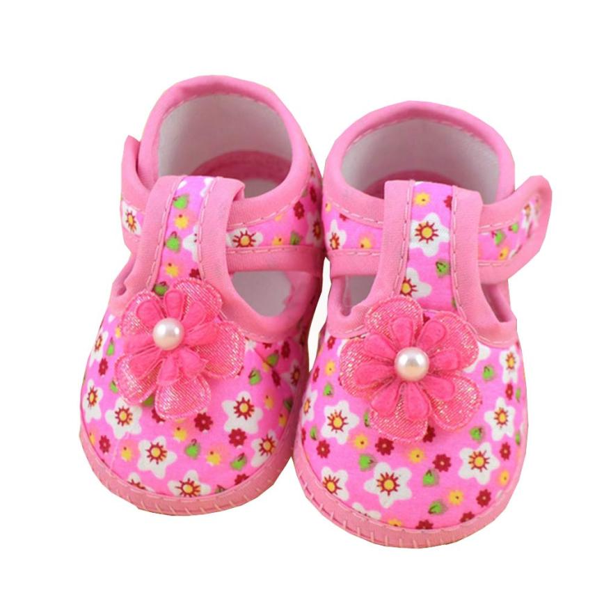 Arloneet baby sko pige dreng blød bue knude cololrful blomster støvler høj kvalitet børn klud krybbe sko 2018
