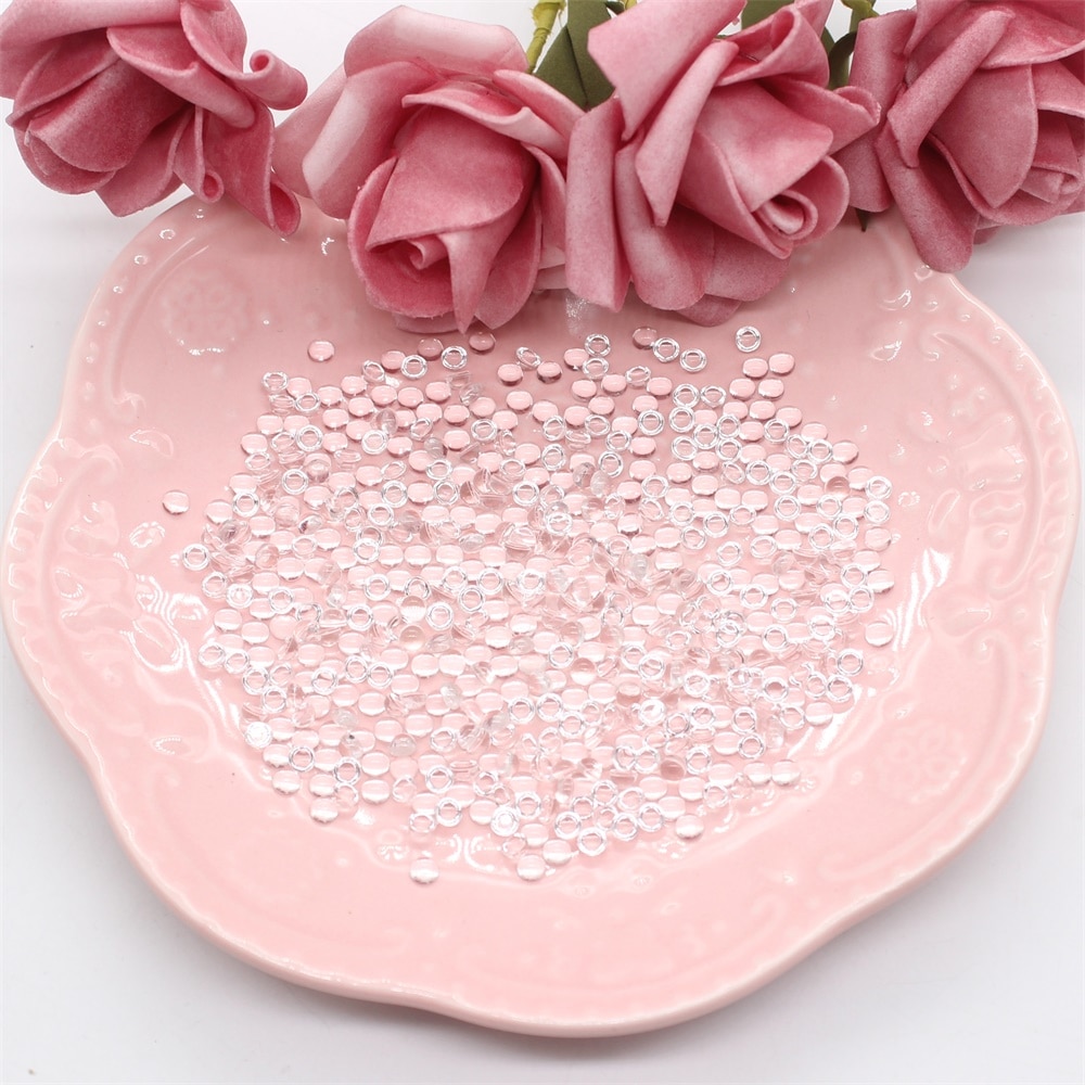 KSCRAFT Simulation goutte d'eau goutte d'eau gouttelettes pierres pour papier kraft pour travaux pratiques fabrication de cartes accessoires de décoration Scrapbooking