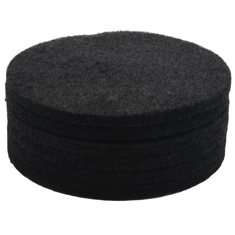 6 Pack Verdickt Kompost Behälter Filter Aktivkohle Filter für Küche Kompost Behälter Filter Ersatz, 10 mm Dicke, 6,75