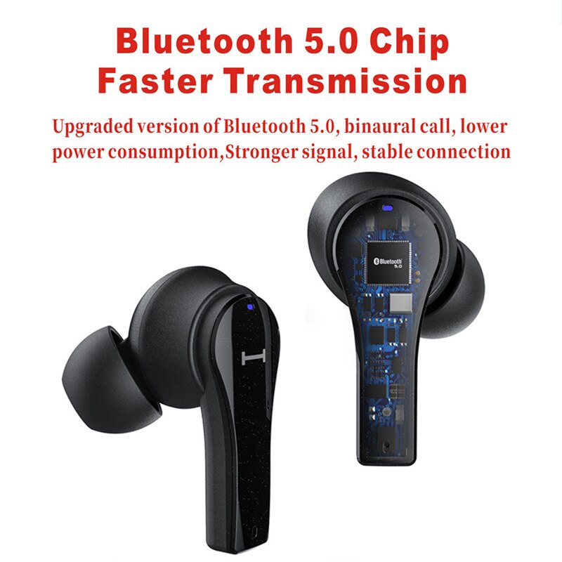 Globalny Lenovo QT82 bezprzewodowy zestaw słuchawkowy Bluetooth dotykowy zestaw słuchawkowy Stereo HD MIC rozmowa 400mAh duża bateria IPX5 wodoodporna