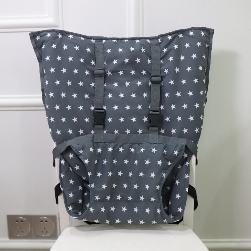 Draagbare Baby Stoel Zak Diner Veiligheid Seat Belt Terug En Kleurrijke Handig Babyzitje Riem 2 Kleur Optioneel
