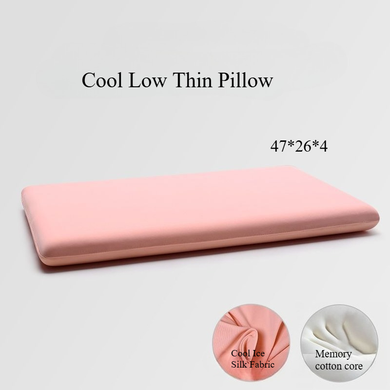 Yksiväriset tyynyt virkistävä, ohut, hitaasti palautuva muistivaahtotyyny hengittävä, irrotettava ja pestävä vartalon tyyny