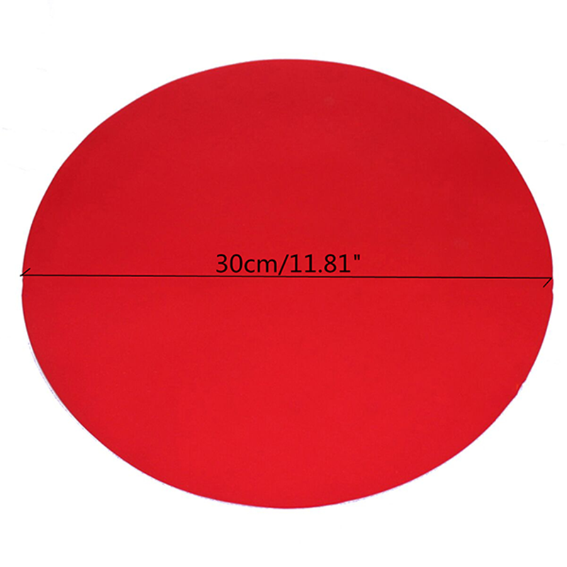 Aomily Runde Silikon-Backmatte, 30 cm, Backofen, Kekse, Pizza, Blatt, Mikrowelle, Kochen, Gebäck, Tablett, hitzebeständige matt, Küchen-Backgeschirr