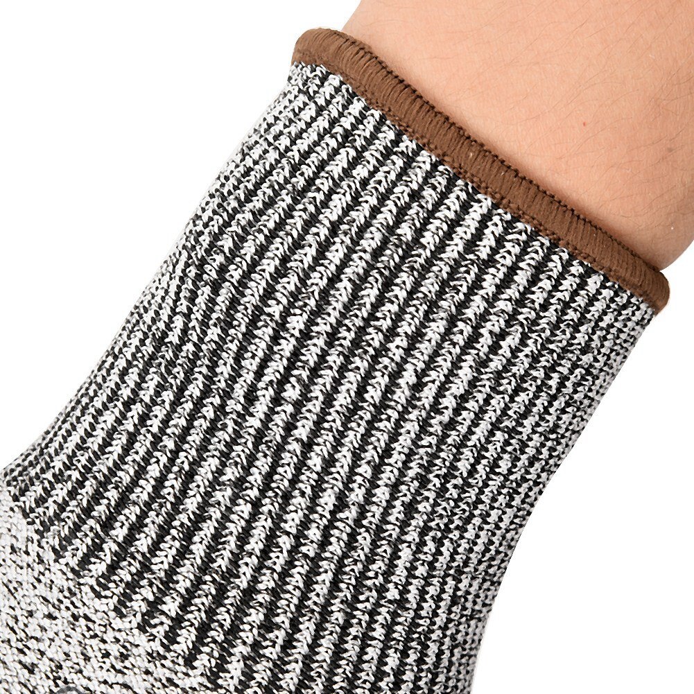 Level 5 Cut Resistant Labor Protection Work Gloves Wear Resistant Anti-slip Safety Gloves Anti-slip pattern