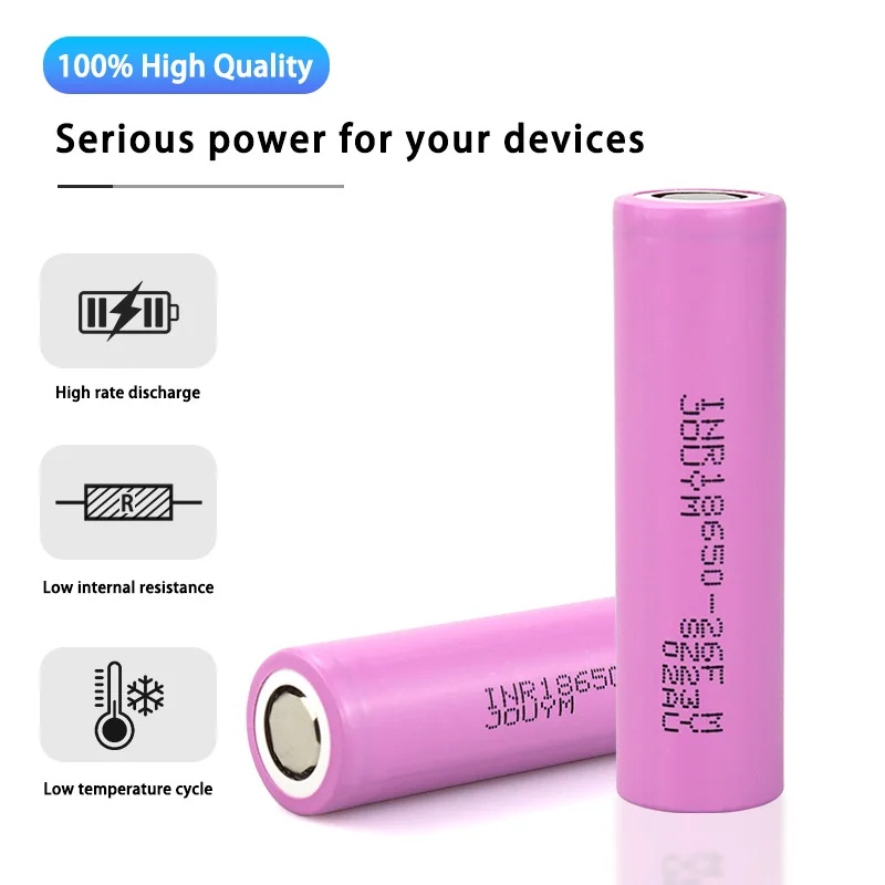 Original 18650 3.7V 2600mAh rechargeable li-ion Battery For ICR18650 26F 2600mAH batteries