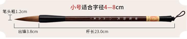 Borstel Pen Voor Volwassen Kalligrafie Chinese Kalligrafie Borstel Pen Kleine Reguliere Script