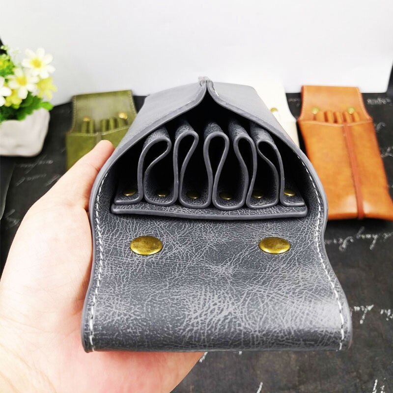 Sales Hairdressing Waist Bags Scissor Bags Faux Leather Barber Scissor Storage Bag Hair Scissors Comb Bags