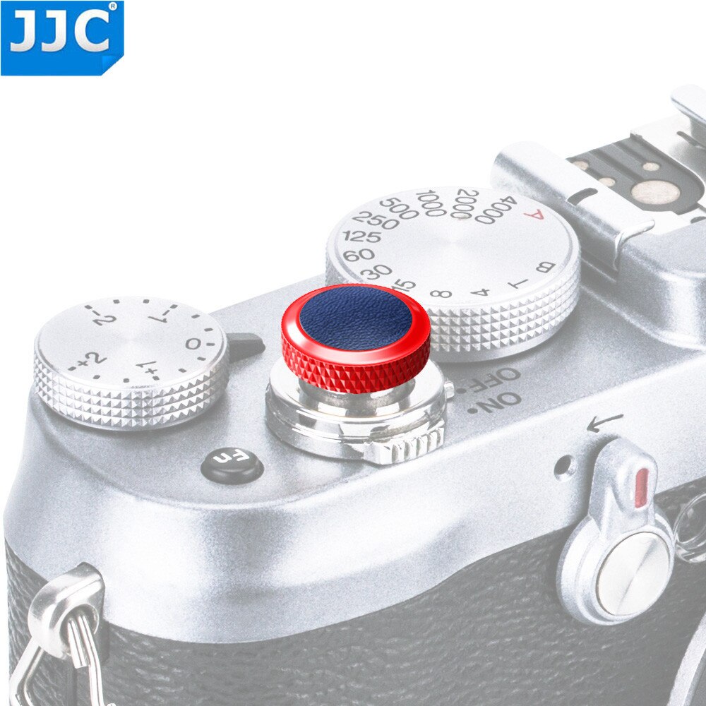 deluxe kamerautløserknapp metall til fujifilm  x100v x -t4 xt30 ii xt20 xt10 xt3 xt2 xpro 2 x100f x100t sony  rx1r rx10iv: Srb-r blå