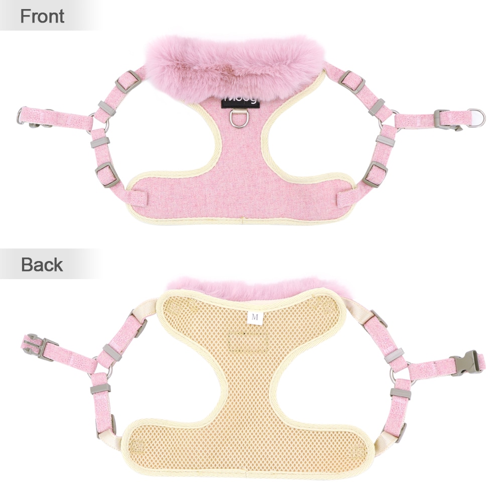 Soft Warm Pet Dog Cat Harness Leash Set Adjustable Puppy Kitten Harnesses Vest For Small Medium Large Dogs Cats Chihuahua Yorkie