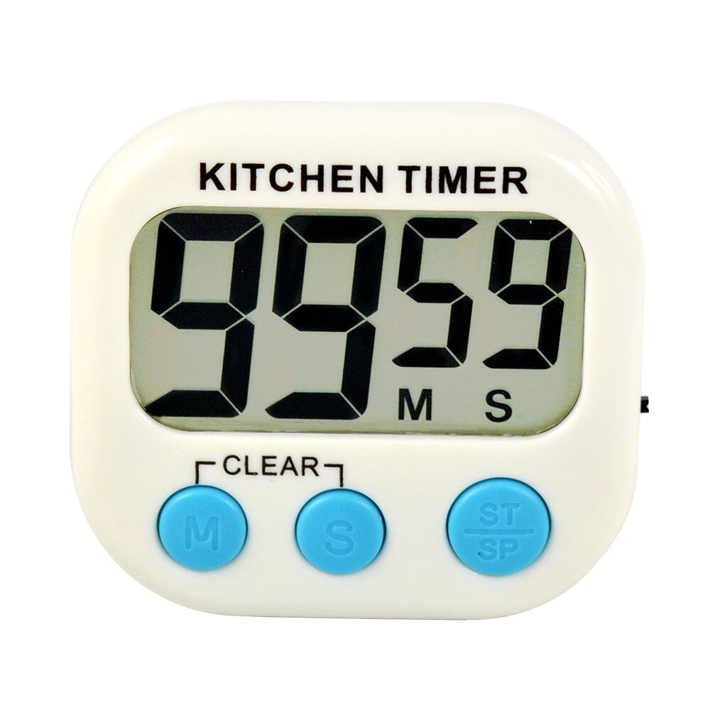 *10 PCS Magnetic Digital Clock Large LCD Kitchen Cooking Timer Loud Alarm Timer Count Down Up Timer