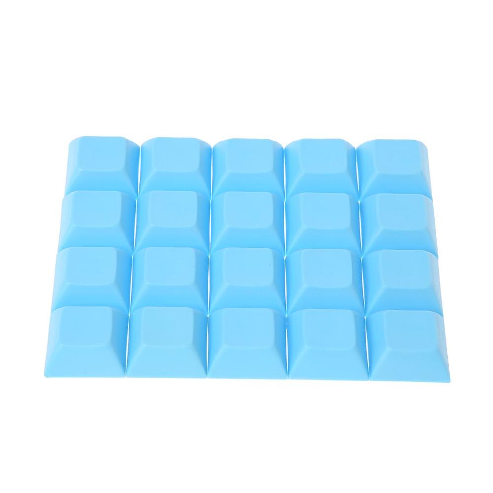 20x PBT Keycaps DSA 1u Blank Printed Keycaps do Mechanicznej Klawiatury Gamingowej