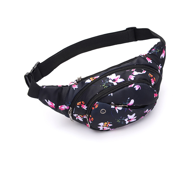 ¡Novedad! Riñonera a la con estampado Floral/colorido para mujer, riñonera informal, bolsa deportiva de viaje para el pecho