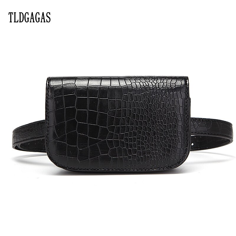 Bags For Women Waist Bags Animal Print Women Purse Pu Leahter Shoulder Bags Crocodile pattern Waist Belt Female Purse T30