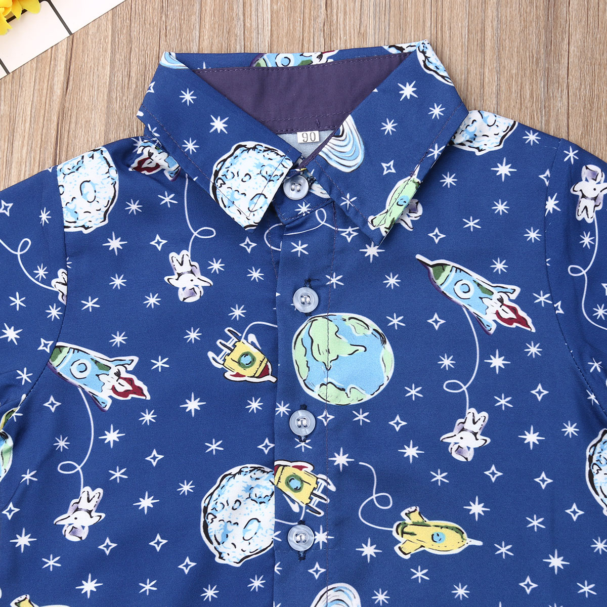 Citgeett-traje de caballero Formal para bebé, camisa de dibujos animados + Pantalones cortos, ropa de verano, conjuntos suaves