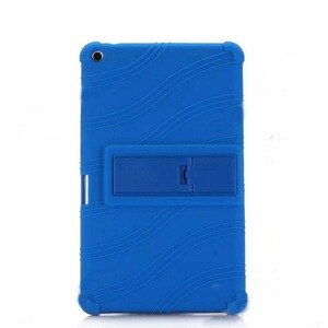 For Lenovo Tab 4 8 TB-8504X Case Shockproof Silicone Kickstand Back Cover for Lenovo TAB4 8 TB-8504 TB-8504F TB-8504N Kids Case: darkblue