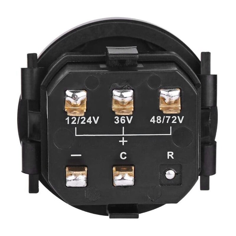12V/24V/36V/48V/72V Led Digitale Batterij Indicator Waterdichte Meter gauge Battery Indicator Voor Go-Lf Ca-Rt