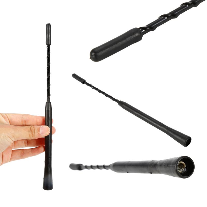 1Pc 9/16 Inch Universal Car Radio Stereo Stubby Aerial Bee Sting Mast Antenna With Two Screws FM/AM Signal Aerial