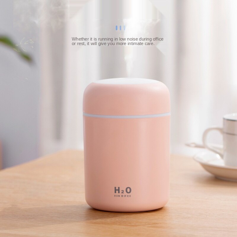 Colorful Cup Purify Air Humidifie USB Electric Mist maker Multicolor Night Light For Room Office Car Humificador Oil Diffuser