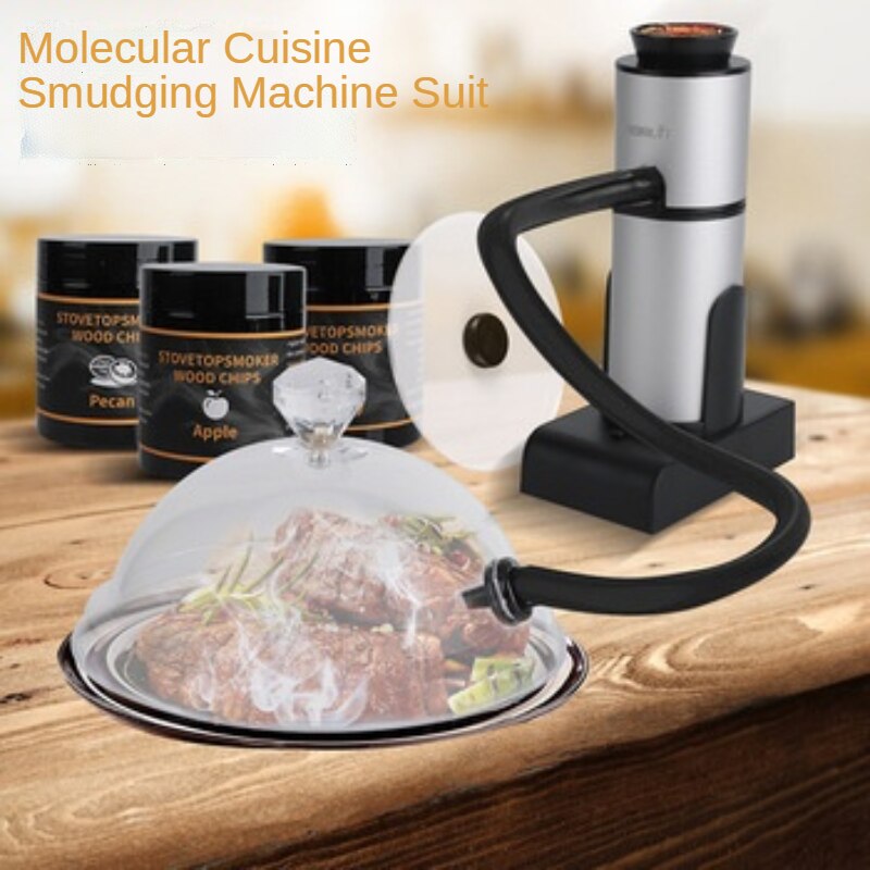 Smoked Machine1 Set Handheld Cold Smoker Food Cuisine Smoking Machine Useful Kitchen Utensil