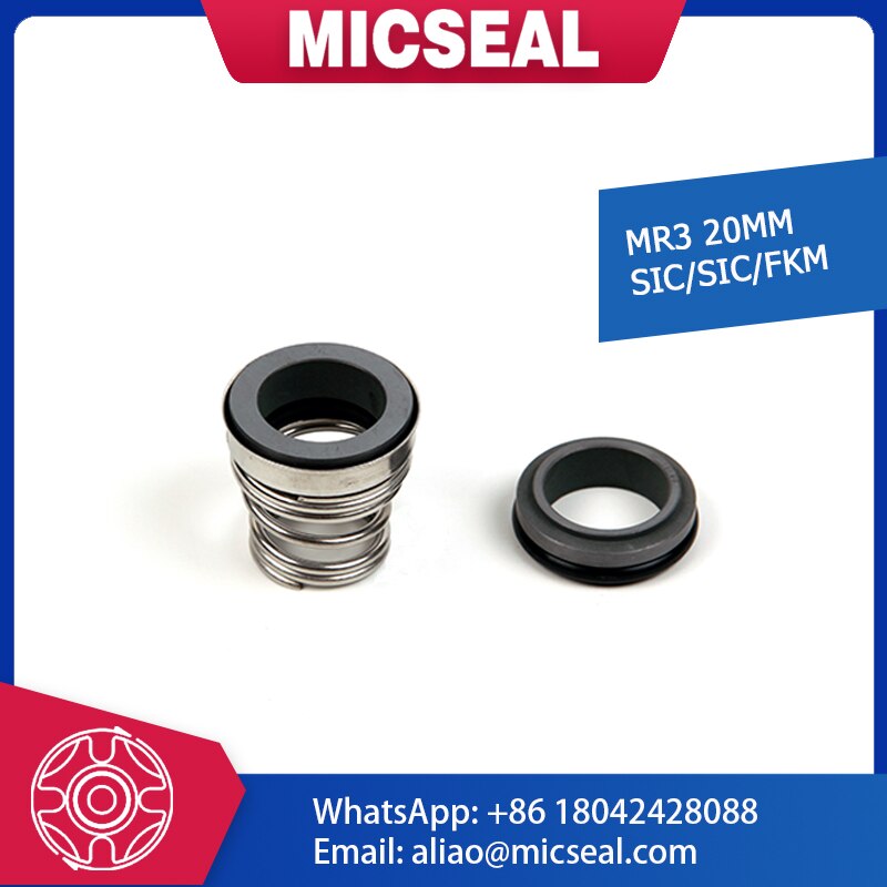 MR3-20Mm Mechanical Seal-Sic/Sic/Fkm