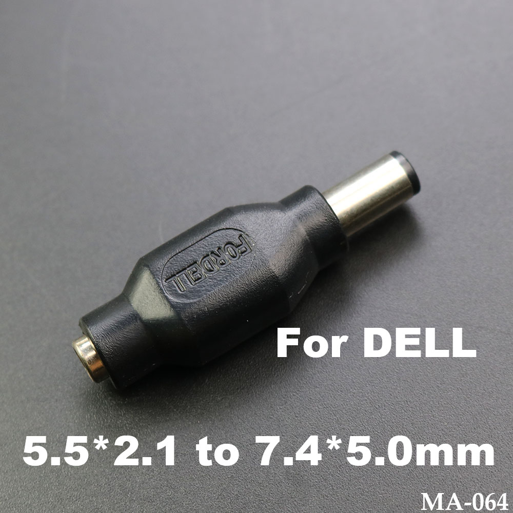 1Pc DC Power Adapter 7.4x5.0/4.5x3.0 Male Plug to 5.5x2.1mm Female Jack DC Power Charger Plug For HP Notebook Pc Laptops 5.5*2.1: Lavender