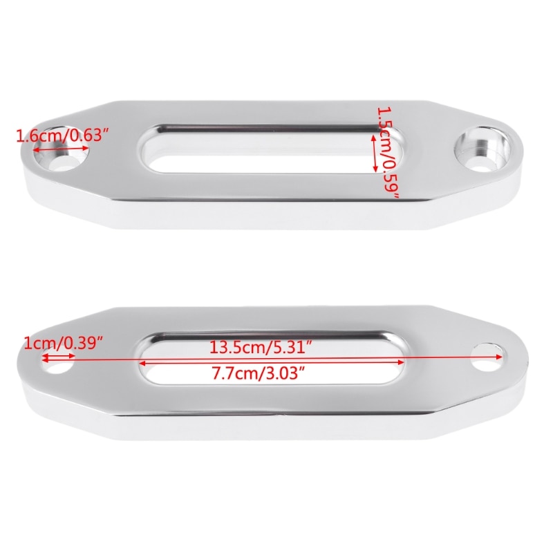 4000 kg spil fairlead syntetisk spil wire reb fairlead til suv atv utv universelle trækkende reb biltilbehør