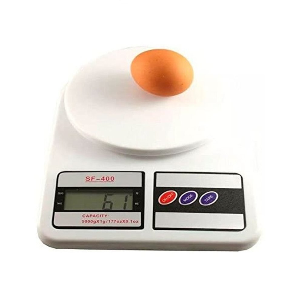 Balanza electrónica de cocina SF-400, balanza Digital de alta precisión para el hogar, balanza de joyería con diamantes dorados