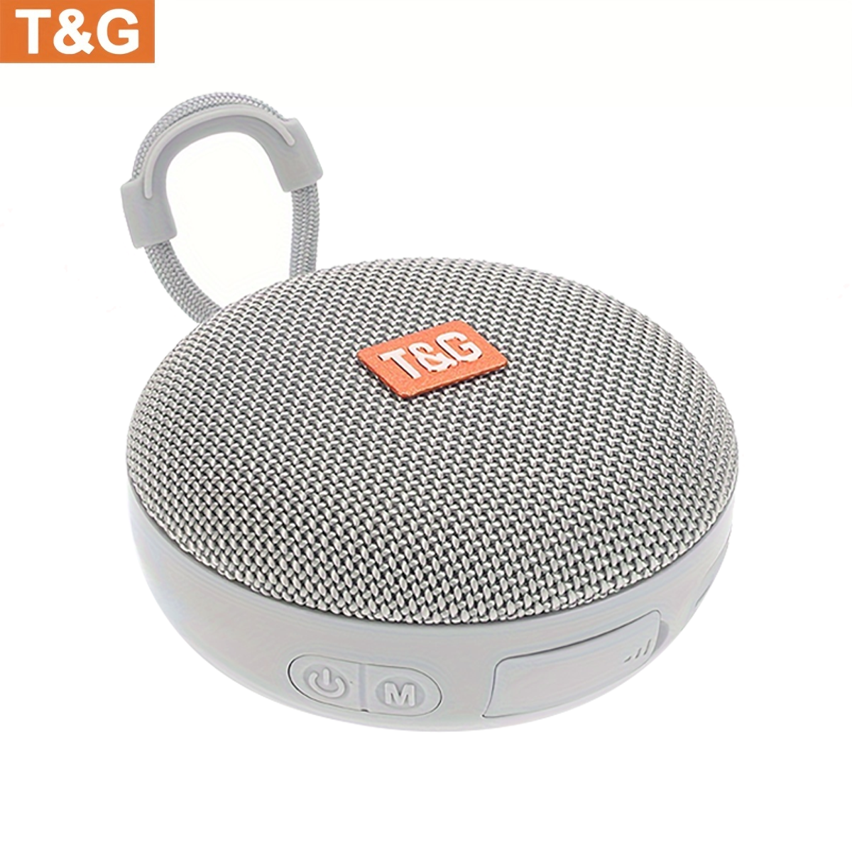 Tg 352 högtalare bluetooth bärbara trådlösa bashögtalare vattentäta högtalare med stöd för aux, tf, usb, fm, soundbar, subwoofer: Grå