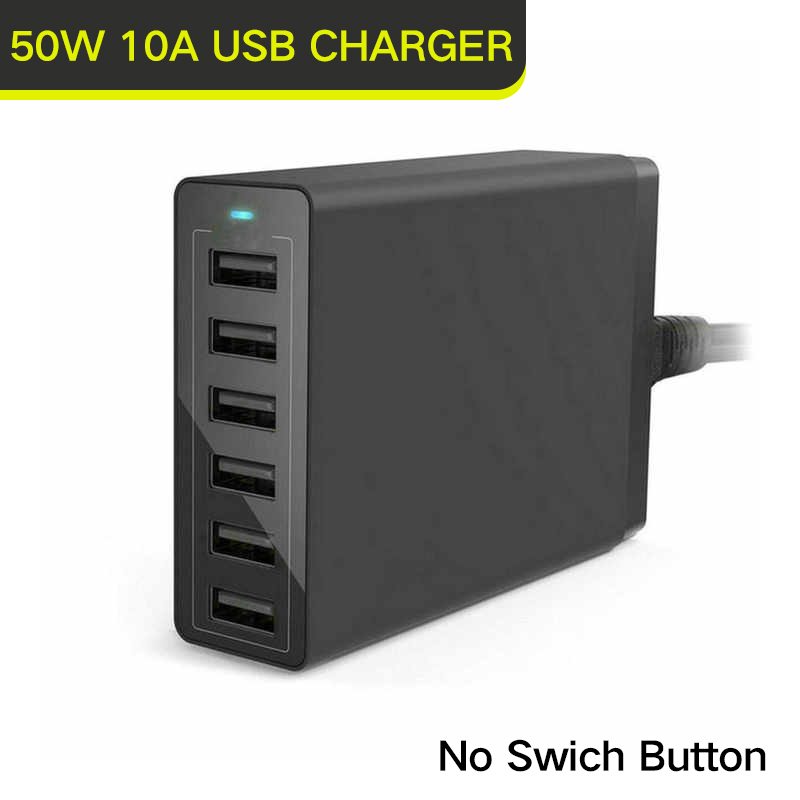 65W 10 Usb Fast Charger For Iphone 11 12 13 14 Pro Max PD Carregador Tipo C Cargador Turbo 60w 50w 40w Mobile Phones Accessories: Red / KR