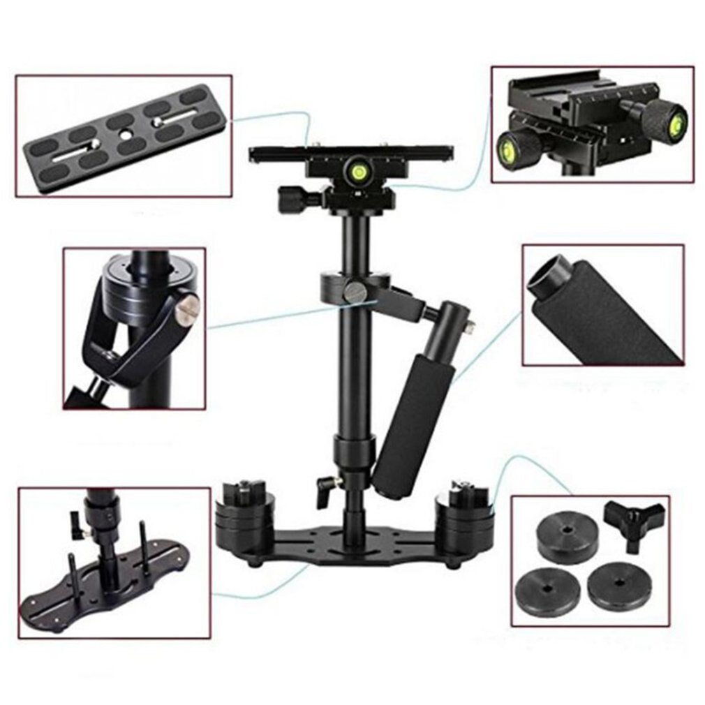 Sports Camera Accessories S40 Handheld Stabilizer Field Indoor Shooting Must-Have Light