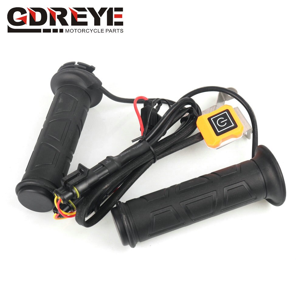 Motorcycle Heated Hand Grips ATV Handlebar Heater Handle Bar Hand Warmer For Kawasaki ninja 250r Kawasaki ninja 400 300