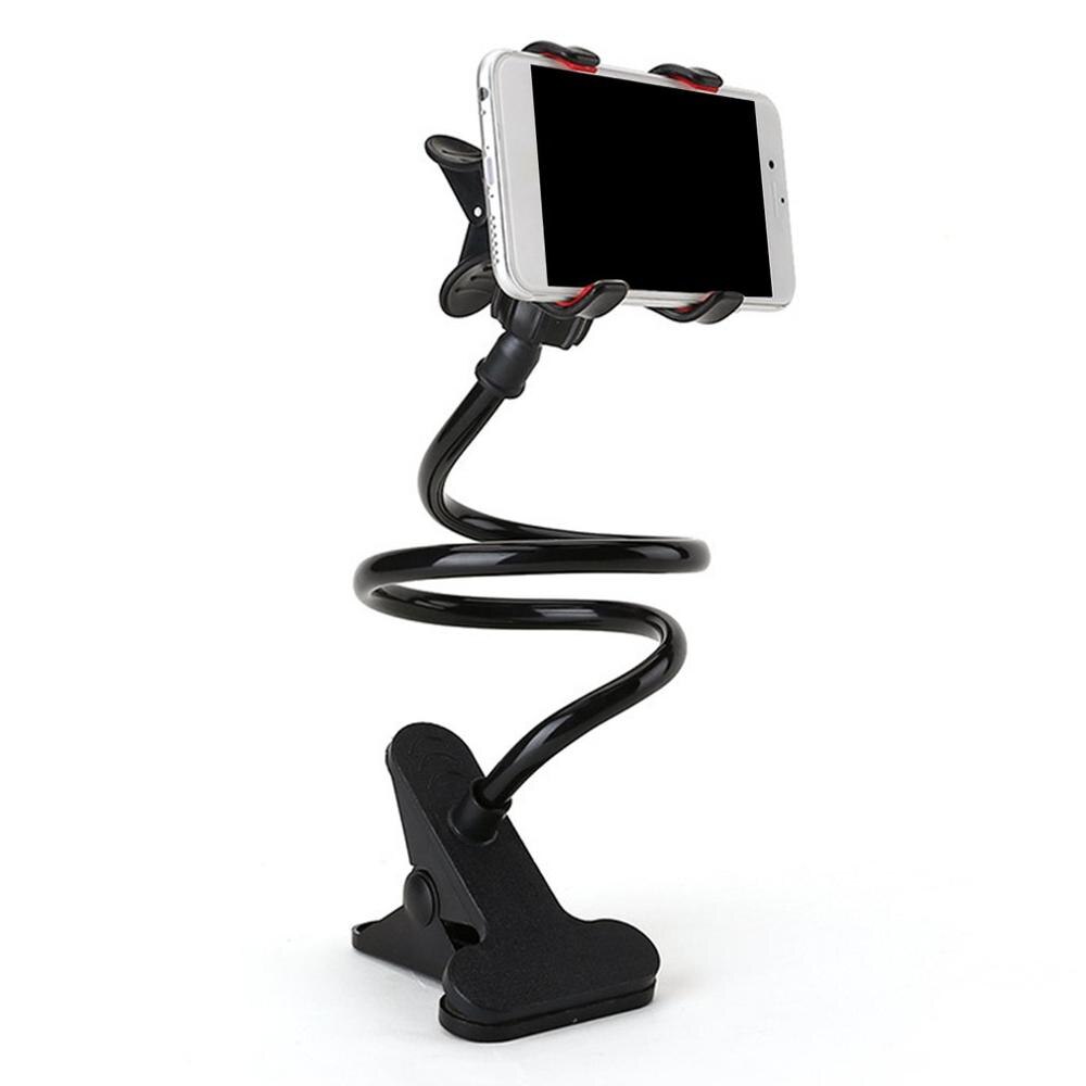 Universal Sturdy Plastic Mobile Phone Holder Suitable For Tablet Computers, Smart Phones and E-readers: black