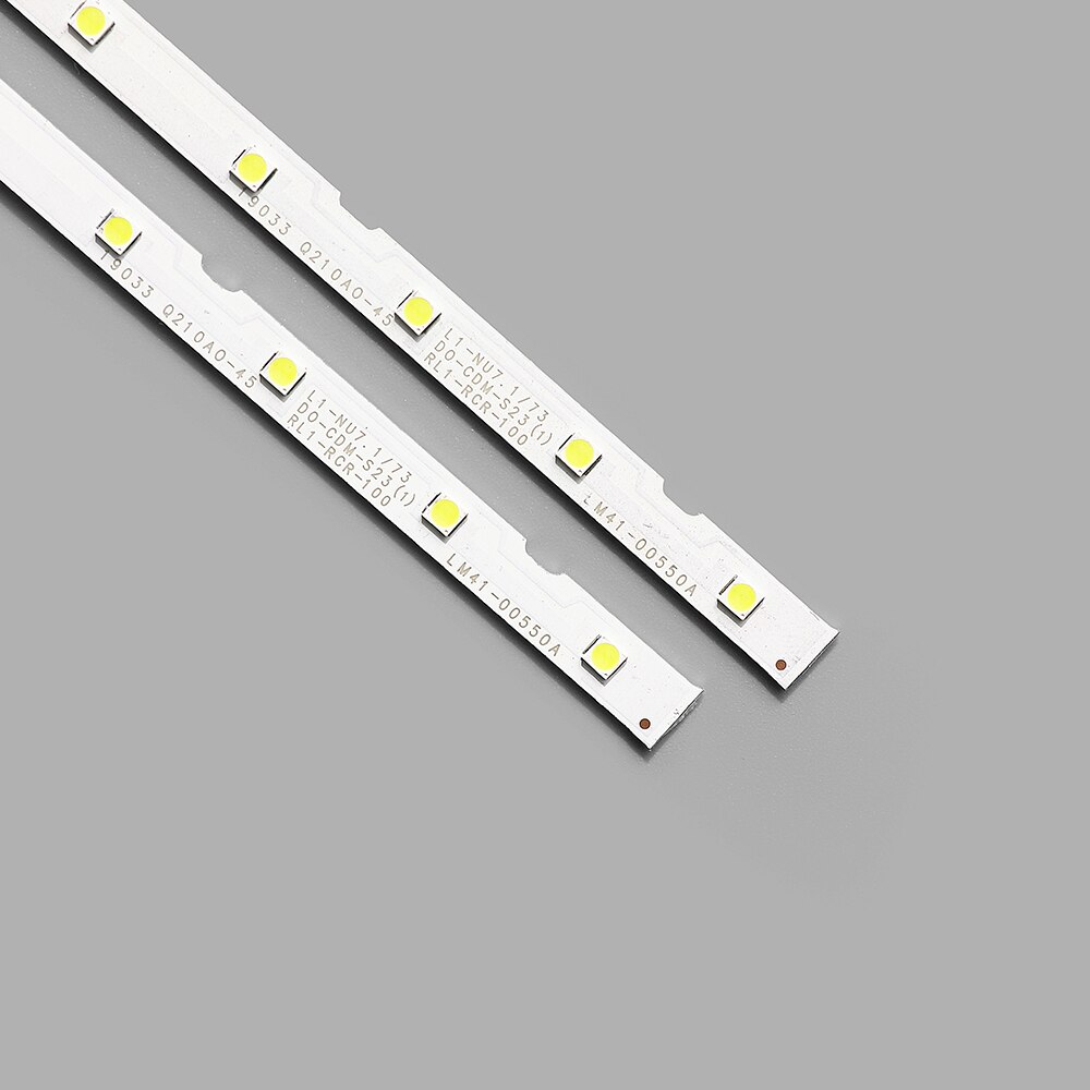 2 PCS LED backlight strip for Samsung UE40NU7100 UN40NU7100 40NU7100 UE40NU7120 LM41-00550A 00549A BN61-15481X CY-NN040HGLV3V