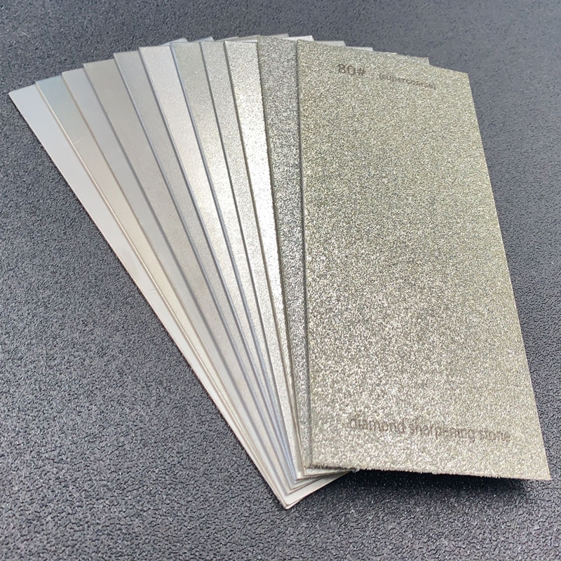 80-3000 Grit Diamond Knife Sharpener Knife Grinding Tools Sharpener Hone Block Whetstone Knive Sharpener