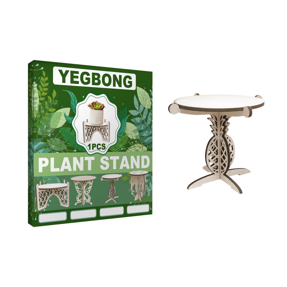 Bamboo Plant Stand Wood Plant Stand Small Plant Stand Indoor Plant Stand Plant Holder Plant Stand for Indoor Plants: W3