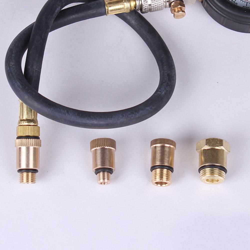 0-20bar Gasoline Engine Compression Tester Auto Petrol Gas Engine Cylinder Automobile Pressure Gauge Tester Automotive Test Kit