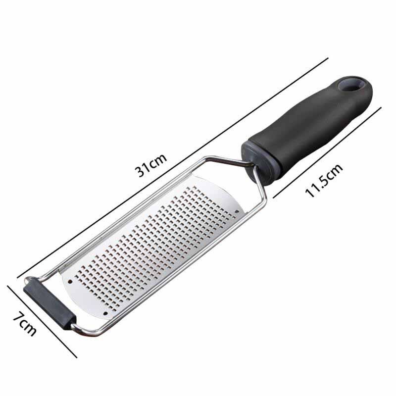 1Pc Kitchen Grater Lemon Zester Cheese Grater Multi-purpose Stainless Steel Sharp Vegetable Fruit Tool