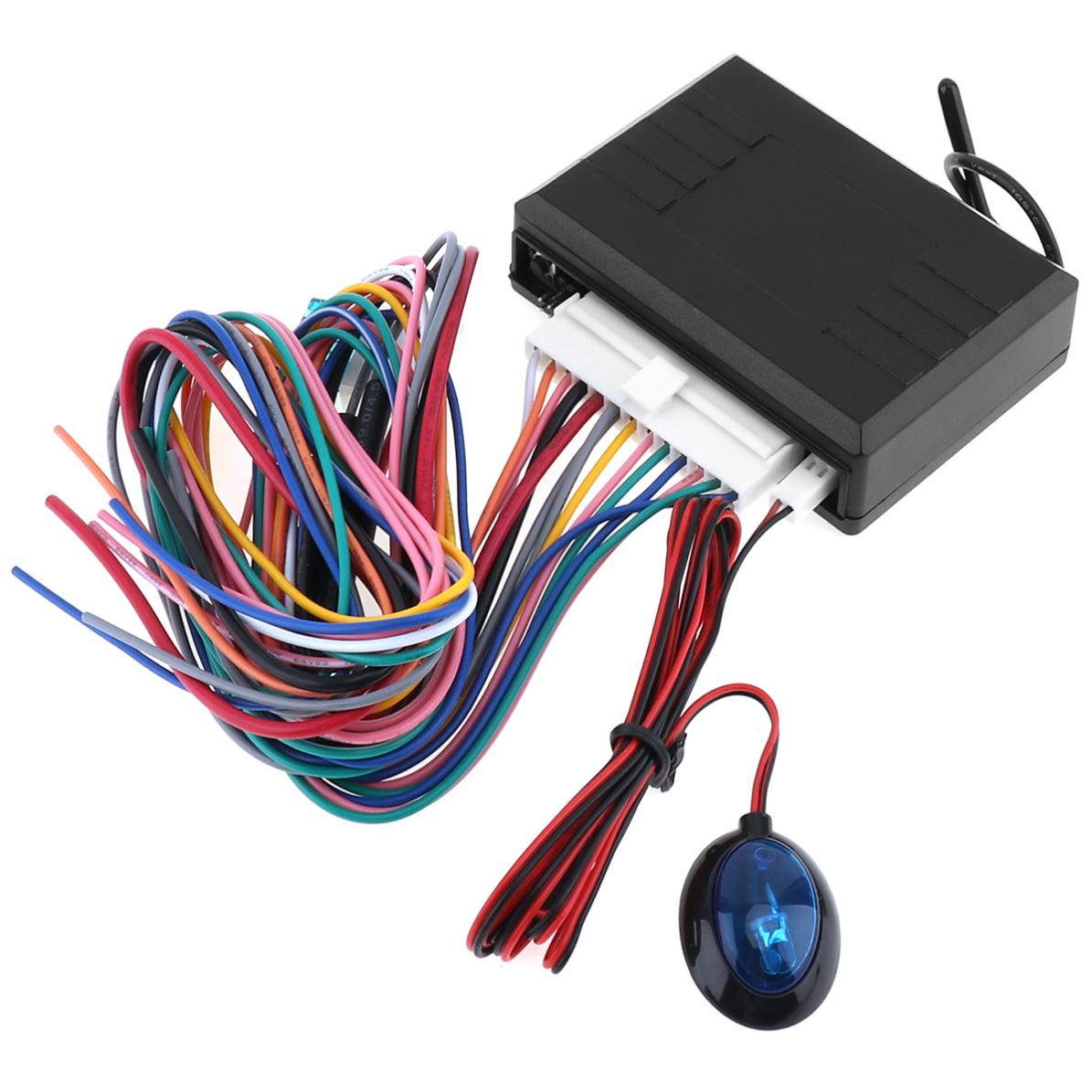 12V Car Alarm System Vehicle Keyless Entry System with Remote Control & Door Lock Automatically for Toyota